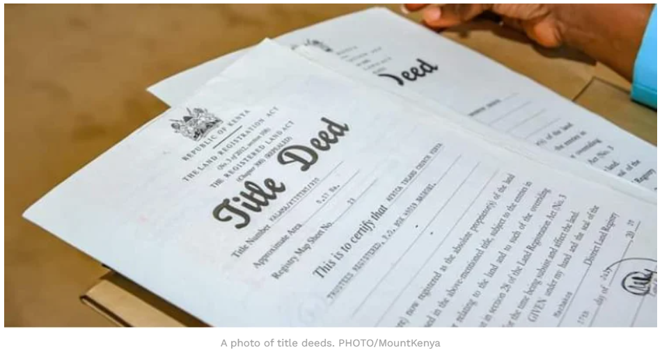 Protecting the Sanctity of Land Titles